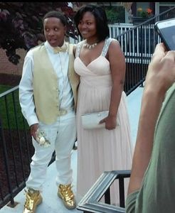 David and bridal prom dress